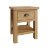 Hasting Collections Hastings 1 Drawer Lamp Table in Oak