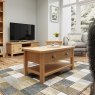 Hasting Collections Hastings Large Coffee Table in Oak