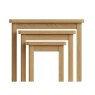 Hasting Collections Hastings Nest of 3 Tables in Oak