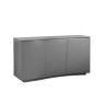 Lazzaro LED Sideboard charcoal