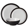 Denby Denby Elements 12 Piece Dinner Set in Black