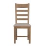 Heritage Slatted Dining Chair in Natural Check