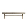 Aldiss Own Heritage 2m Cross Leg Dining Bench