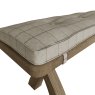 Aldiss Own Heritage 2m Cross Leg Dining Bench