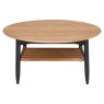Ercol Monza Round Coffee Table Front