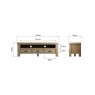 Aldiss Own Heritage Large TV Unit