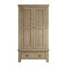 Aldiss Own Heritage Oak 2 Door Wardrobe