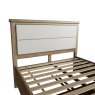 Aldiss Own Heritage Oak Upholstered Bed Frame