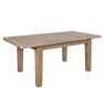 Aldiss Own Heritage 1.3m Extending Dining Table with 4 Ladder Back Natural Chairs
