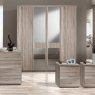 Wiemann Wiemann Rhodes 4 Door Wardrobe With Centre Mirrors & Frame