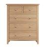 Aldiss Own Stiffkey 2 Over 3 Chest in Oak
