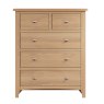 Aldiss Own Stiffkey 2 Over 3 Chest in Oak