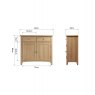 Aldiss Own Stiffkey Sideboard in Oak