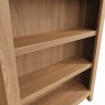 Aldiss Own Stiffkey Small Wide Bookcase in Oak