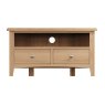 Aldiss Own Stiffkey Corner TV Unit in Oak