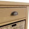 Hasting Collections Hastings Editions 1 Drawer 1 Basket Unit in Oak