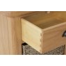 Hasting Collections Hastings Editions 1 Drawer 1 Basket Unit in Oak