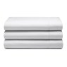 Belledorm Belledorm White 400 Thread Count Egyptian Cotton Plain Dyed Sheet