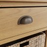 Hasting Collections Hastings 1 Drawer 3 Basket Unit in Oak