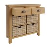 Hasting Collections Hastings 2 Drawer 4 Basket Unit in Oak