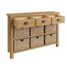 Hasting Collections Hastings Editions 3 Drawer 6 Basket Unit in Oak