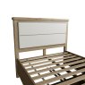 Aldiss Own Heritage Double Bed Frame & Upholstered Headboard with End Drawers