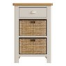 Aldiss Own Hastings 1 Drawer 2 Basket Unit in Stone