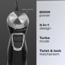Daewoo 600w Hand Blender Set spec sheet