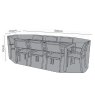 Table for 8 Rectangular Garden Furniture Cover