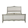 Willis & Gambier Camille Bedroom High End Double Bedstead front angle of bed frame on a white background