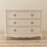 Willis & Gambier Ivory Bedroom 3 Drawer Low Chest