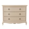 Willis & Gambier Willis & Gambier Ivory Bedroom 3 Drawer Low Chest
