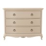 Willis & Gambier Willis & Gambier Ivory Bedroom 3 Drawer Low Chest