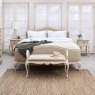 Willis & Gambier Willis & Gambier Ivory Bedroom Upholstered King Bedstead high end