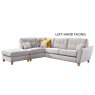 Lebus Ashton Small Corner Sofa with Chaise Footstool