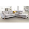 Lebus Ashton Large Corner Sofa with Chaise Footstool