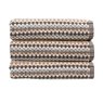 Christy Carnaby Stripe Towel Neutral