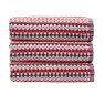 Christy Carnaby Stripe Towel Berry