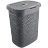 Rattan Hamper 50L Charcoal