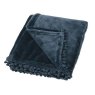 Cashmere Touch Throw Slate Blue