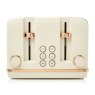 Salcombe Cream & Copper 4 Slices toaster