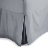 Belledorm Grey 200 Thread Count Plain Dyed Valances