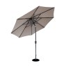 2.5M Crank & Tilt Parasol in Taupe