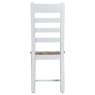 Aldiss Own Tenby Ladder Back Chair Wooden Off White