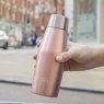 Built 330ml Rose Gold Insulated Water Bottle