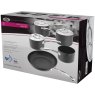 Stellar Stellar Hard Anodised 5 Piece Non Stick Pan Set