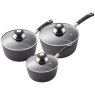 Tower Precision 3 Piece Non Stick Pan Set