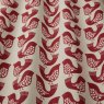 Iliv Scandi Birds Scarlet PVC Fabric