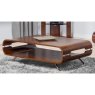 Jual Florida Curved Coffee Table in Walnut