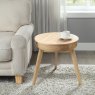 Jual Santiago Lamp Table in Oak